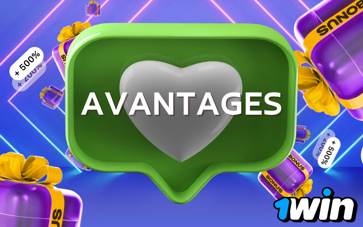 1Win Avantages de l'application mobile 