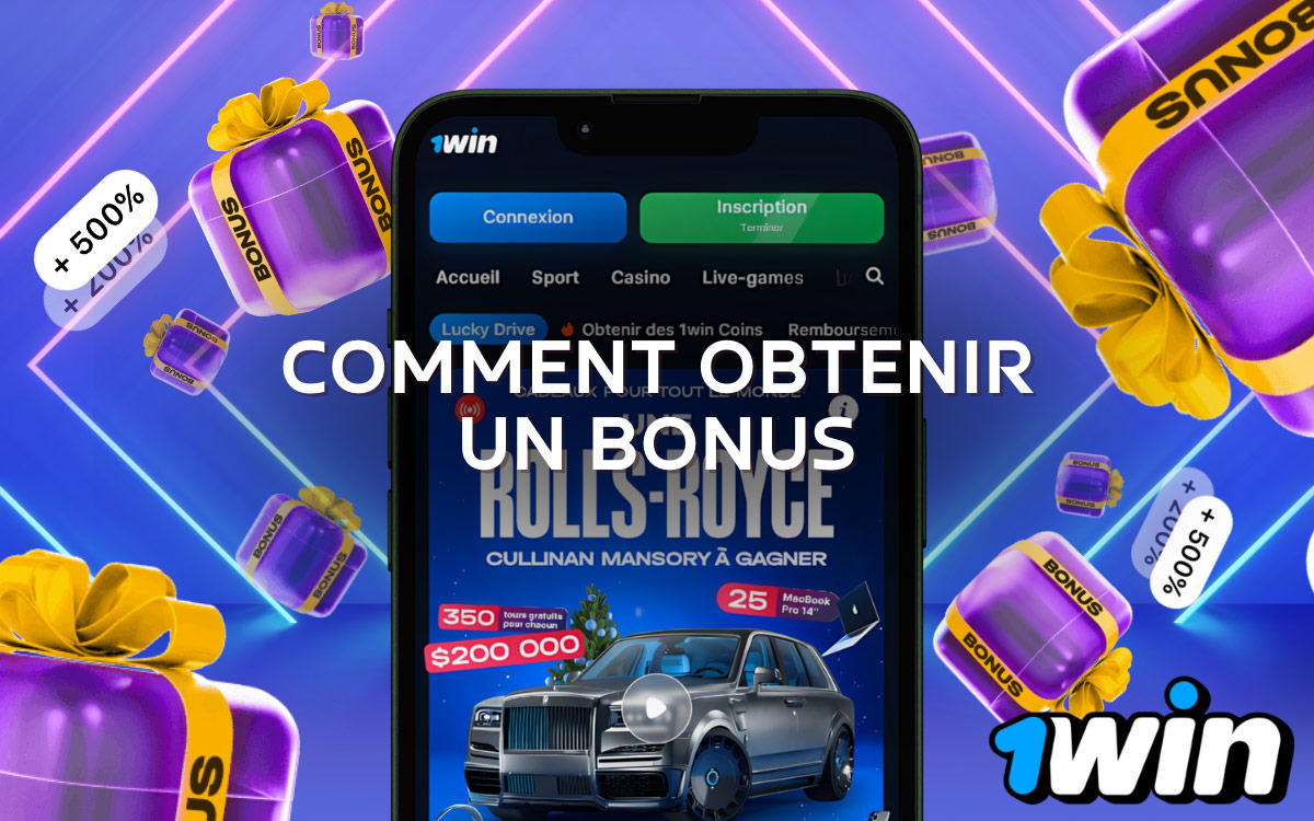 Nous vous aidons à obtenir votre bonus 1Win