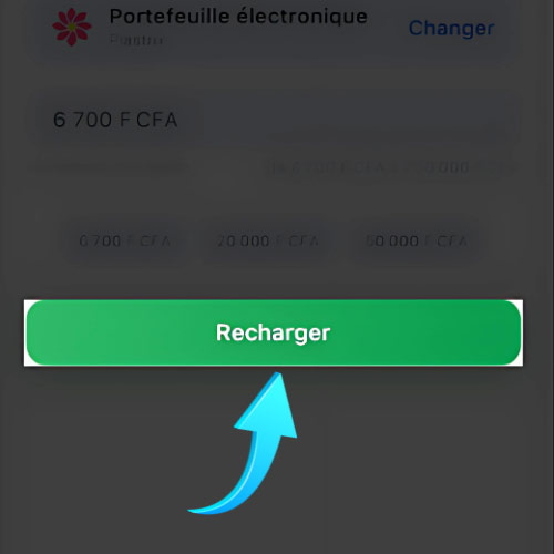 Instruction Confirmez la transaction