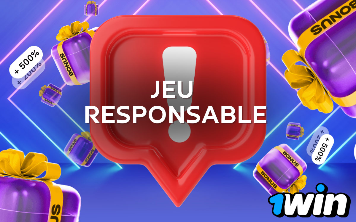 1Win Jeu responsable